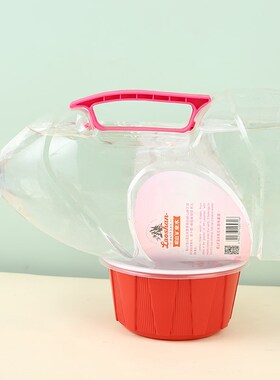 一次性汤碗加厚圆形打包盒外卖麻辣烫米线拌饭汤盆商用红色餐盒