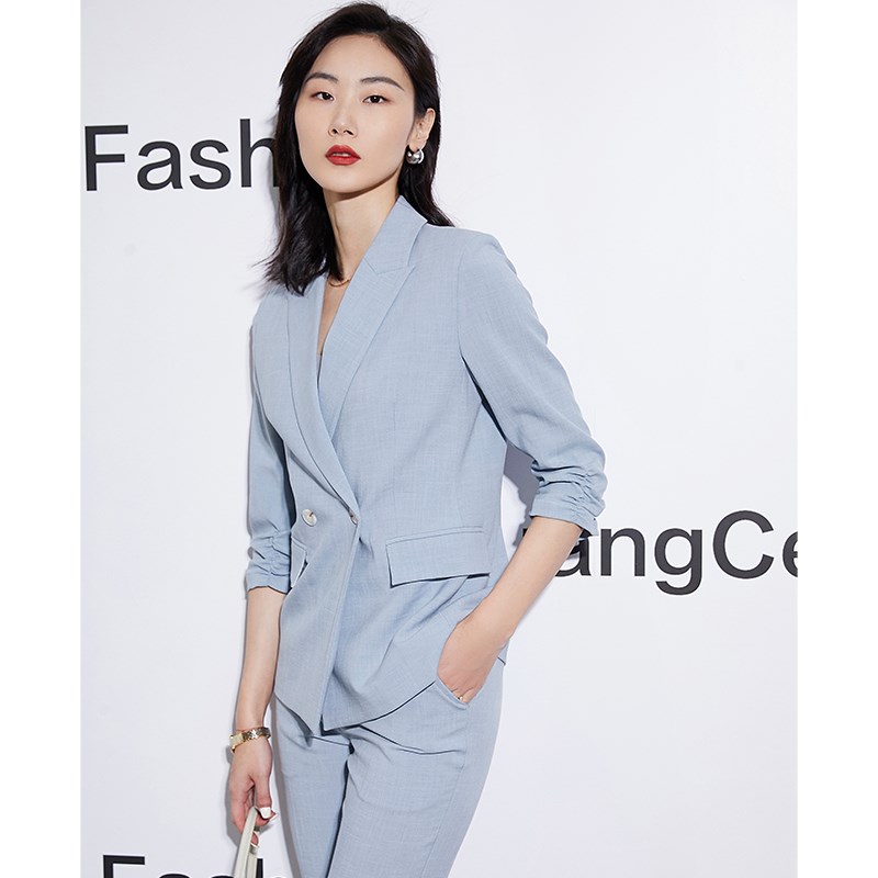 西装套装女2024新款夏季高级感商务西服职业装正装时尚气质女神范
