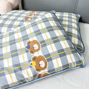 纯棉卡通儿童枕套拉链式30x50宝宝夏季40x60学生枕套单个装一对