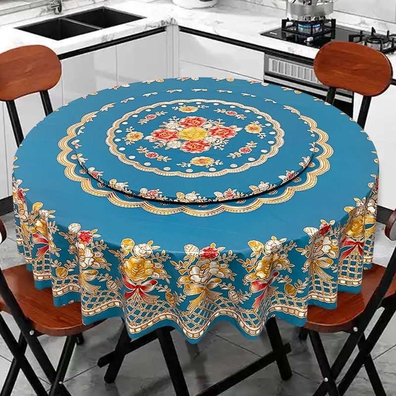 圆桌桌布pvc防水防油加厚桌布红色结婚家用餐饭店餐桌圆形桌布,居家布艺,桌布,淘宝优惠券,粉丝福利购,淘宝优惠卷