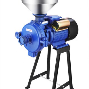 家用电动磨粉机研磨玉米饲料小型磨碎机中药材粉碎机搅碎机小钢磨