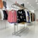 陈列架女装 双杠童装 衣架 店中岛展示架不锈钢挂衣服货架落地式 服装