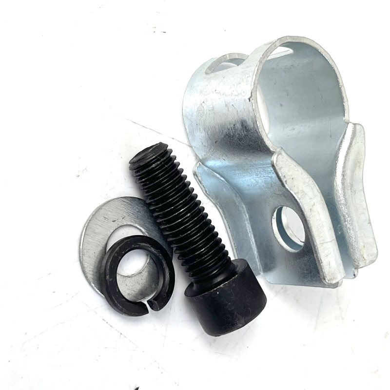 挖掘机配件徐工XE55/60 65/75/85D大臂油管夹油缸管卡4分铁管卡箍