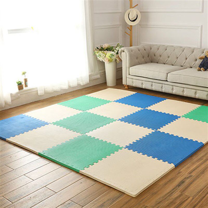 大号加厚60*60*1.2cm寝室宿舍塑料地板地毯儿童房间铺地泡沫地垫