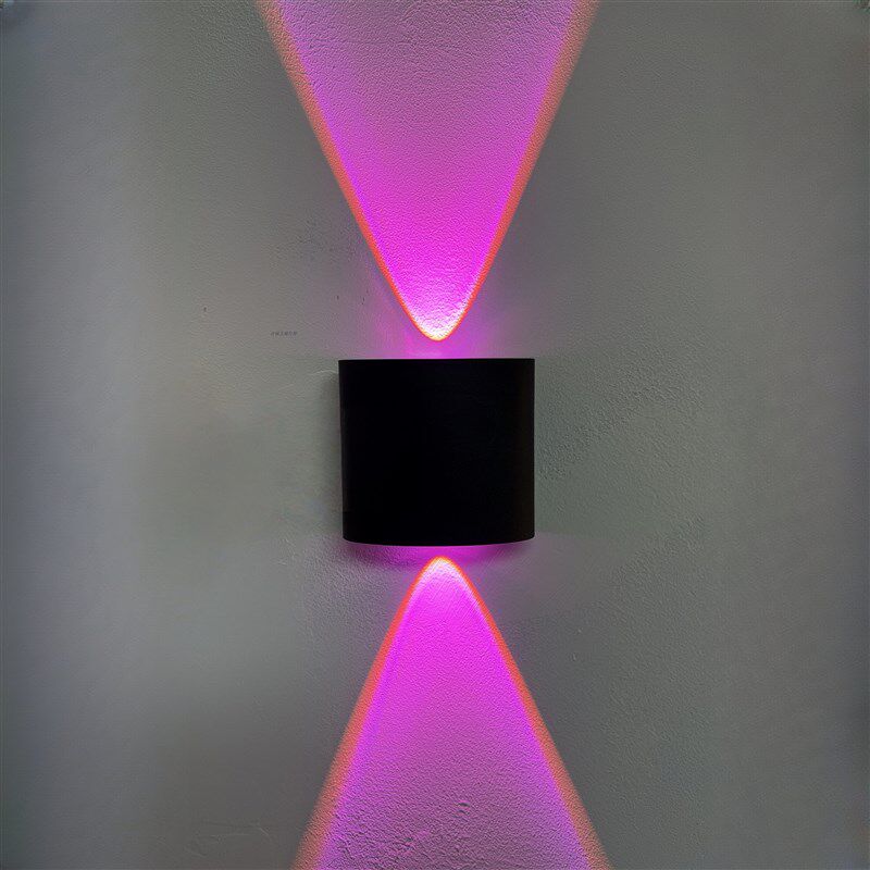 KTV背景墙七彩酒吧RGB客厅网红彩色灯光卧室阳台走廊民宿LED壁灯