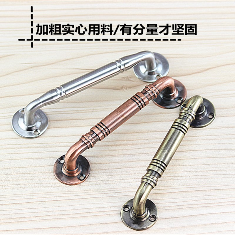不锈钢拉手双开木门明装拉手设备把手防盗门大门铁门铝合金门拉手