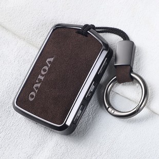 沃尔沃钥匙套新xc60s90s60xc90xc40保护壳v60v90男女士钥匙包扣