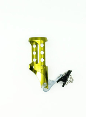 溪感新款飞钓助浮剂瓶子支架飞钓配件金属不锈钢瓶子支架助沉剂架