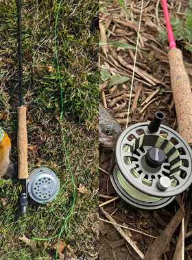 新品Aventik便携飞钓竿旅行六节飞蝇竿碳素快调超轻