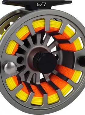 溪感新品CNC飞钓轮Aventik飞钓轮FLK系列铝合金大线轴带泄力声