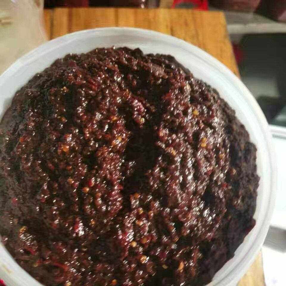 包邮湖北荆州监利特产监利800克尺八小麦酱阴酱 监利麦酱(咸辣味)