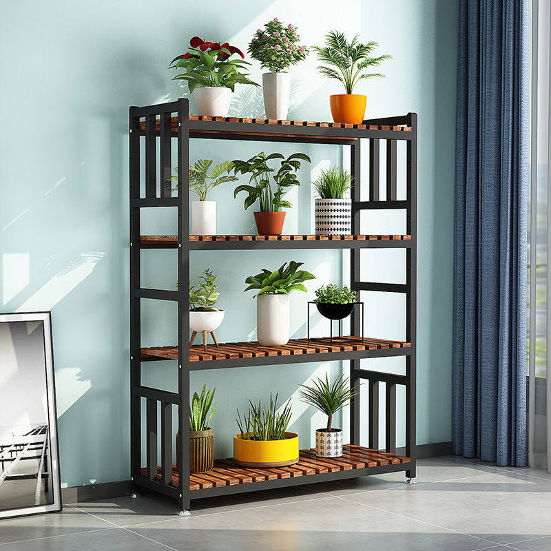 速发爆品花台子架落地式客厅创花多层花盆架室内铁艺实木多层意架,家居饰品,落地摆件,淘宝优惠券,粉丝福利购,淘宝优惠卷