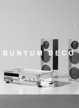 速发简约创意透明水晶立体组合摆饰样板卧间室玄关客厅装件品