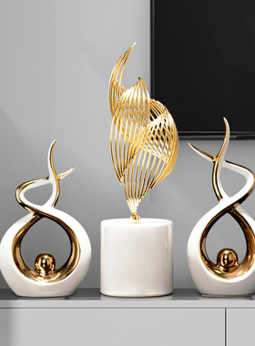 速发电视柜装饰摆柜轻奢酒件玄关客厅家居饰气高端大品上档次