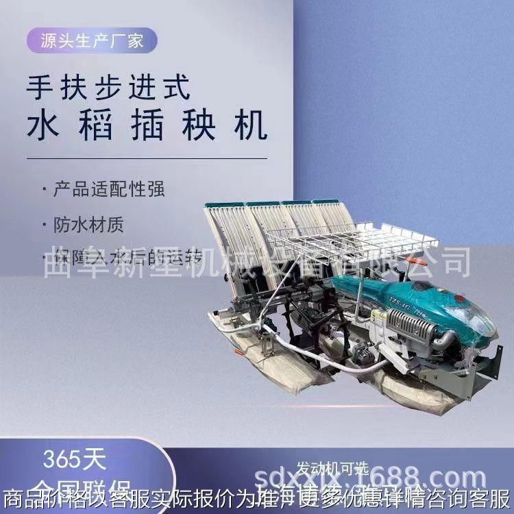 六行乘坐式水稻插秧机 手动四行水上漂水稻插秧机 手摇两行插苗机
