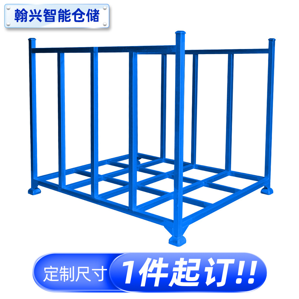 加工定制尺寸镀锌色固定款重型货架 加厚钢材仓库巧固架布料架