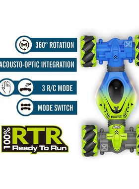 2022 Newest 4WD RC Stunt Car 2.4G Radio Remote Control Cars