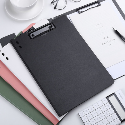 好货A4 File Folder Clipboard Writing Pad Memo Clip Board Dou