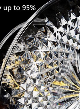 3-Plates for Fruit Transparent KTV Home Double Plastic Trans