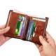 Vintage Classic Genuine Blocking Wallet Vertical MenRFID