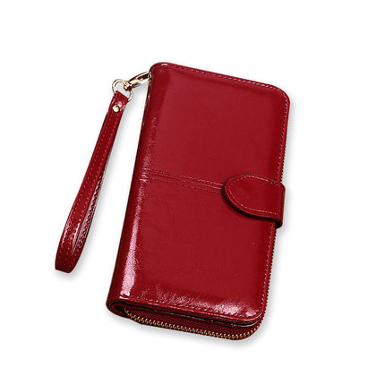Pu Leather Women Wallets Women Purses Fashion Long Zipper Wo