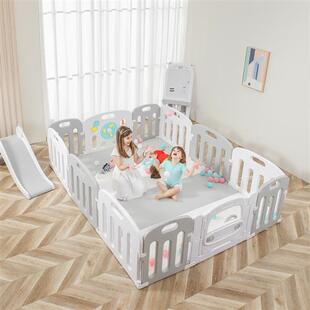 新品库林亚极简游戏汽车围栏地上防护栅栏婴儿宝宝室内家用安全爬