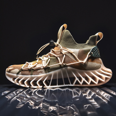 New Blade Cushioning Platform Running Shoes Men Mens Trainer