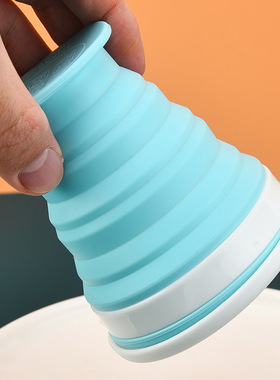 2022 Folding Cup Foldable Collapsible Telescopic Silicone Wa
