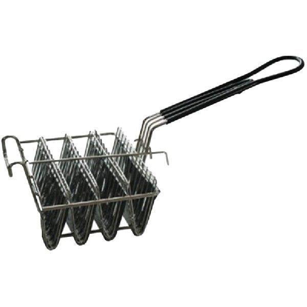Taco Fryer Basket, Taco Shell Fryer, Holds 4 Shells Deep