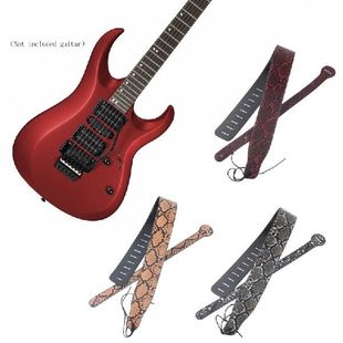 PU Leather Adjustable Guitar Straps for Men & Women Vintage