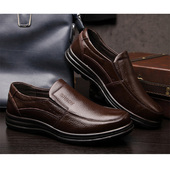 High Flats Quality Leather New Men Genuine Shoes Fashion
