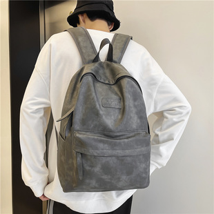 Man Backpack Soft High Mens Women Leather Backpacks Quality