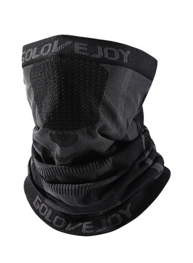 Black Winter Men Bandana Outdoor Windproof Ear Protection Ne