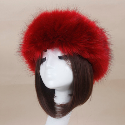 Women Hats Headband Winter Earwarmer Ski Hats Russian Tick F