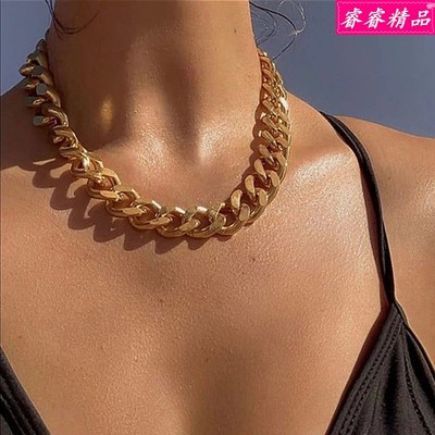 Hot-selling thick clavicle chain necklace personality choker