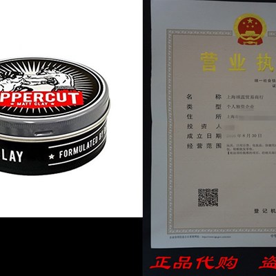 Uppercut Barber Supplies Matt Clay