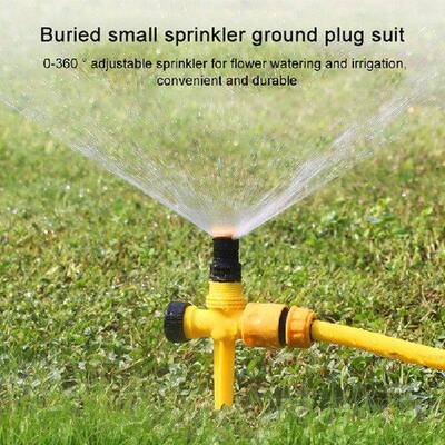 Garden Sprinkler 60 Rotation Irrigation Watering System
