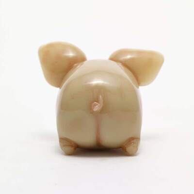 极速艺术超迷你《猪》汽车内饰品摆件猪年创意礼品手把件