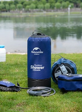 Saco De Chuveiro 11L Iatable Com Bomba De P Press?o Banha