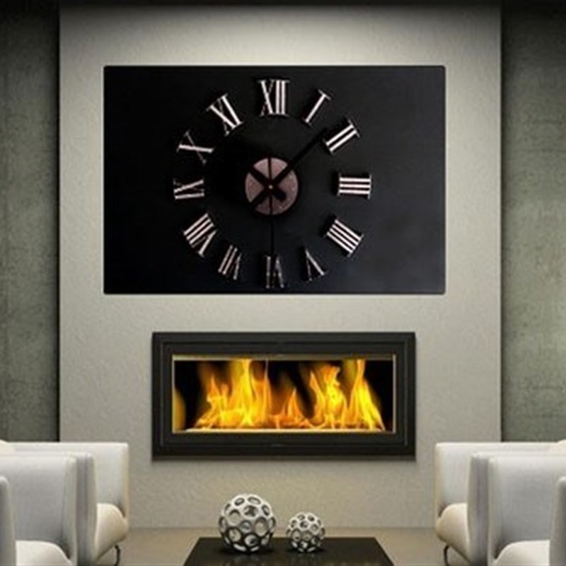 极速Diy Luxury 3D WALL CLoCk LArge Size Home DeCorAtion Art