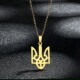 Stainless Pendant Steel Symbols LUTAKU Ukraine National