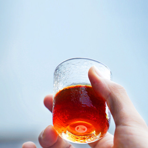 好货泰摩 日式简约锤目咖啡玻璃杯 手冲分享壶套装 耐热小巧 酒杯