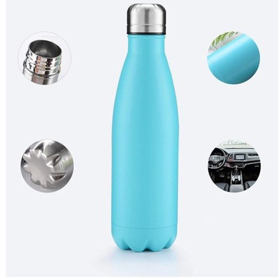 350/500/750/1000ml Double Wall Stainles Steel Water Bottle T