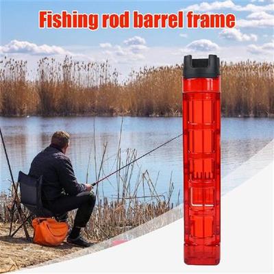 Fishing Rod Barrel Holder Raft Fish Equipment Vertical