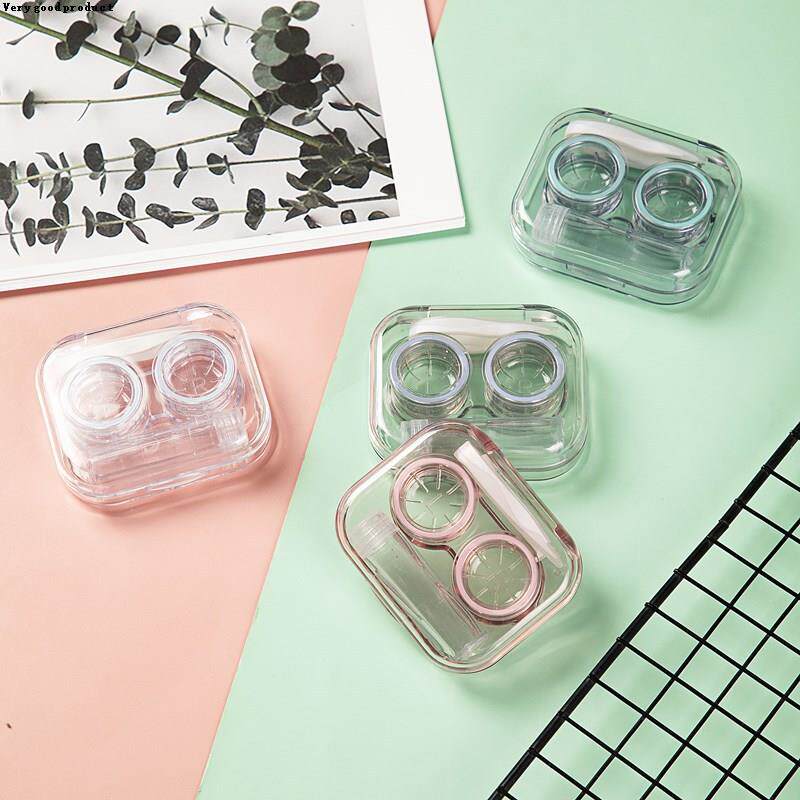 rtable Contact Lens Box for Women Travel Contact Lenses Case