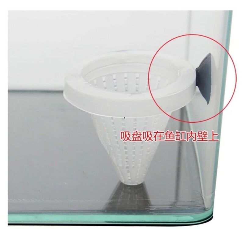极速红虫喂食器红虫玻璃杯漏洞投食圈线虫杯喂鱼线虫丰年虾杯子造