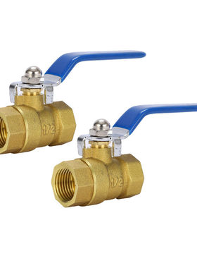 极速尚芮手动黄铜球阀螺纹两片式球阀Q11F-16TDN15一个价