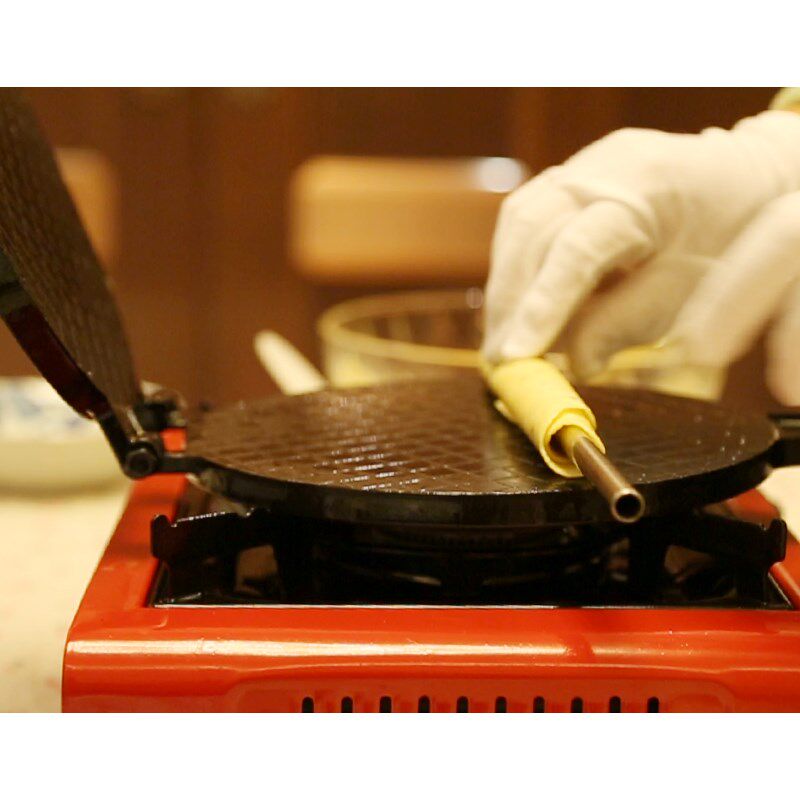 压蛋卷机做鸡蛋卷的机器薄饼机鸡蛋卷锅机 家用烤蛋卷机器工具