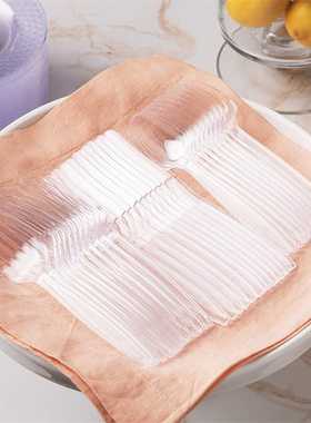 48/96/144/216pcs Plastic Cutlery Reusable Tableware Dinnerwa
