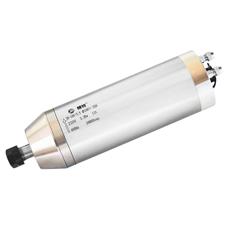 极速德国进口1.5KW雕刻机主轴电机800高速2.2昌盛3电动磨头5.5精